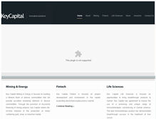 Tablet Screenshot of keycapitalgroup.com